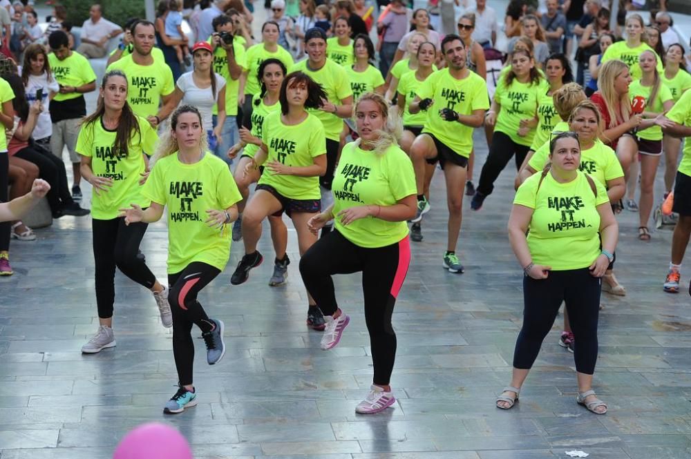 Zumba en la Avenida Libertad