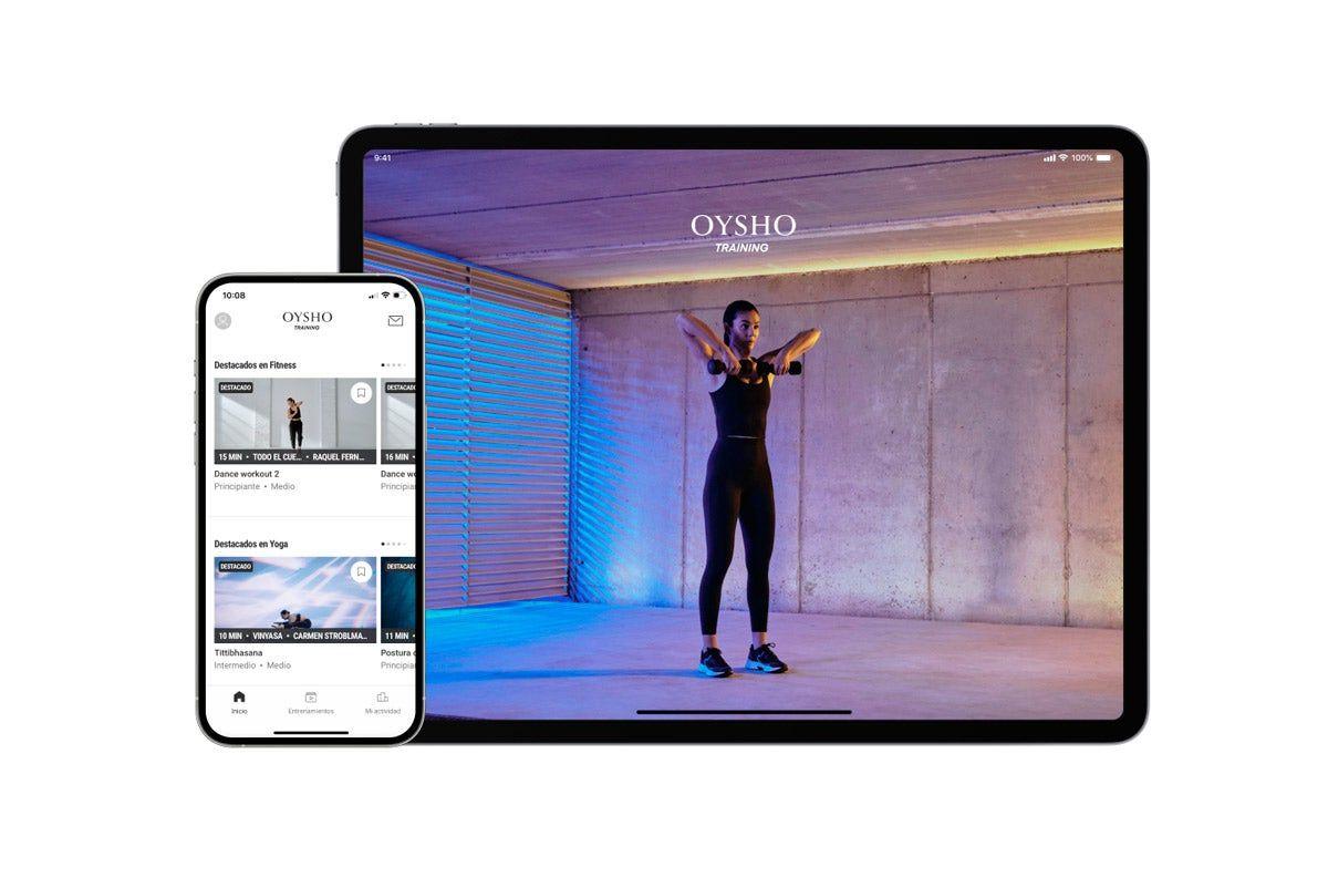 Así funciona Oysho Training, la 'app' de deporte de Inditex