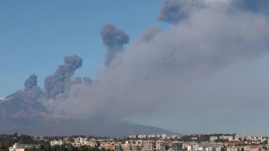 El terremoto ha sido provocado por el Etna.