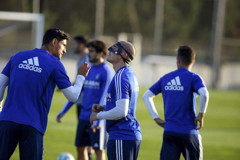 Entrenamiento del Real Zaragoza del 29 de octubre