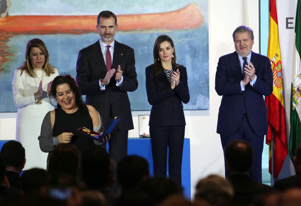 Los Reyes de España presiden la entrega de las distinciones que otorga el Ministerio de Cultura, correspondientes a 2016. José Coronado, Ricardo Darín, El Julio, Pedro Subijana o el Orfeón Donostiarra, entre los premiados.