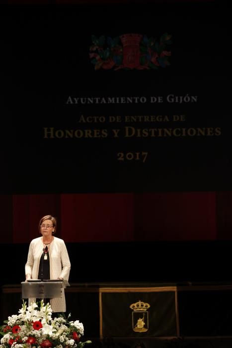 Entrega de medallas y distinciones de Gijón