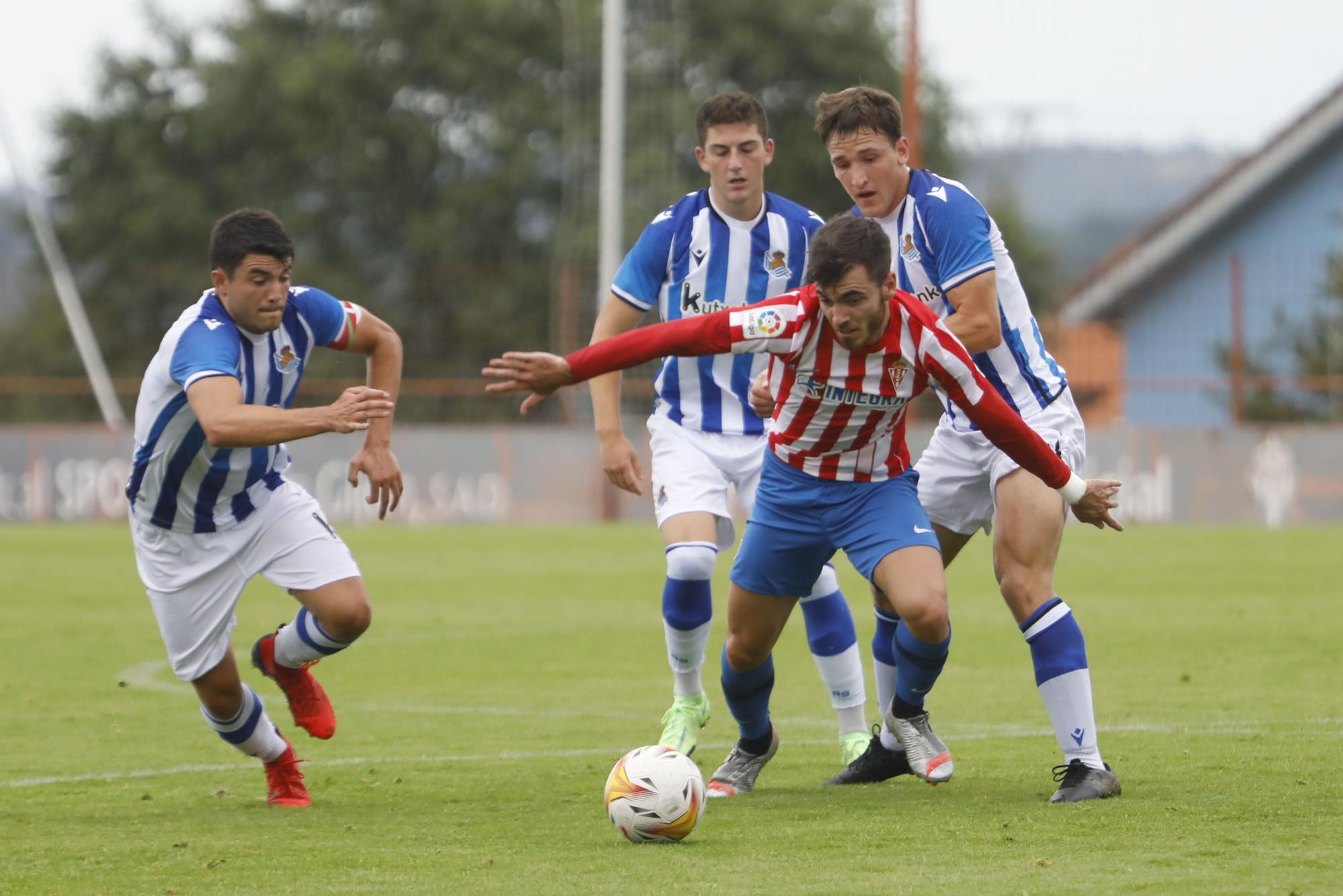 Sporting - Real Sociedad B, en imágenes