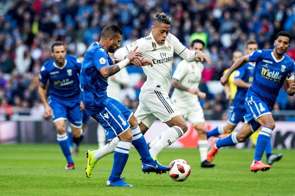 Las mejores imágenes del Real Madrid - Melilla.