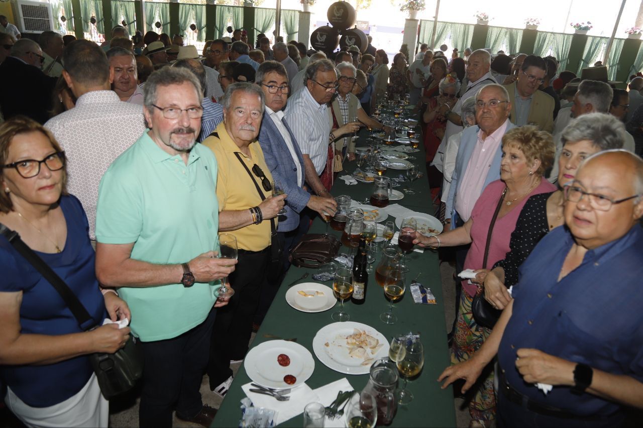 La recepción de la Federación de Peñas, en imágenes