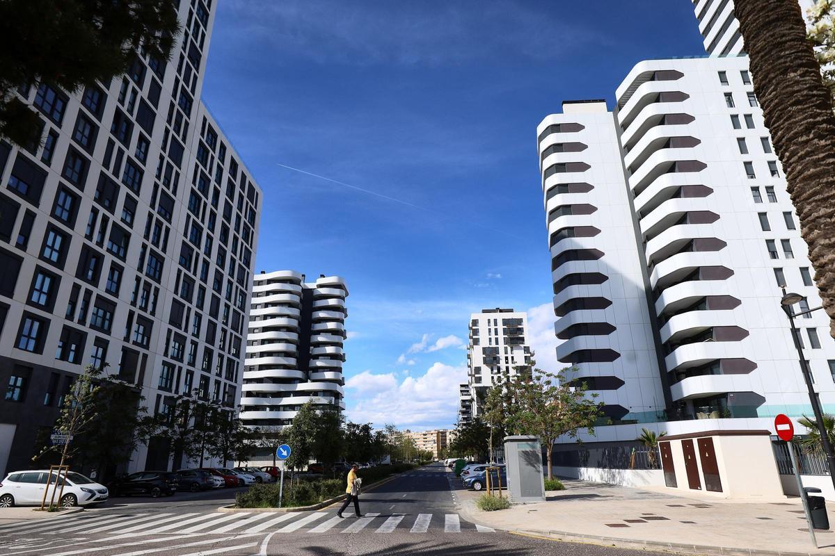 Vivendes d’obra nova en el PAl de Malilla enfront de La Fe