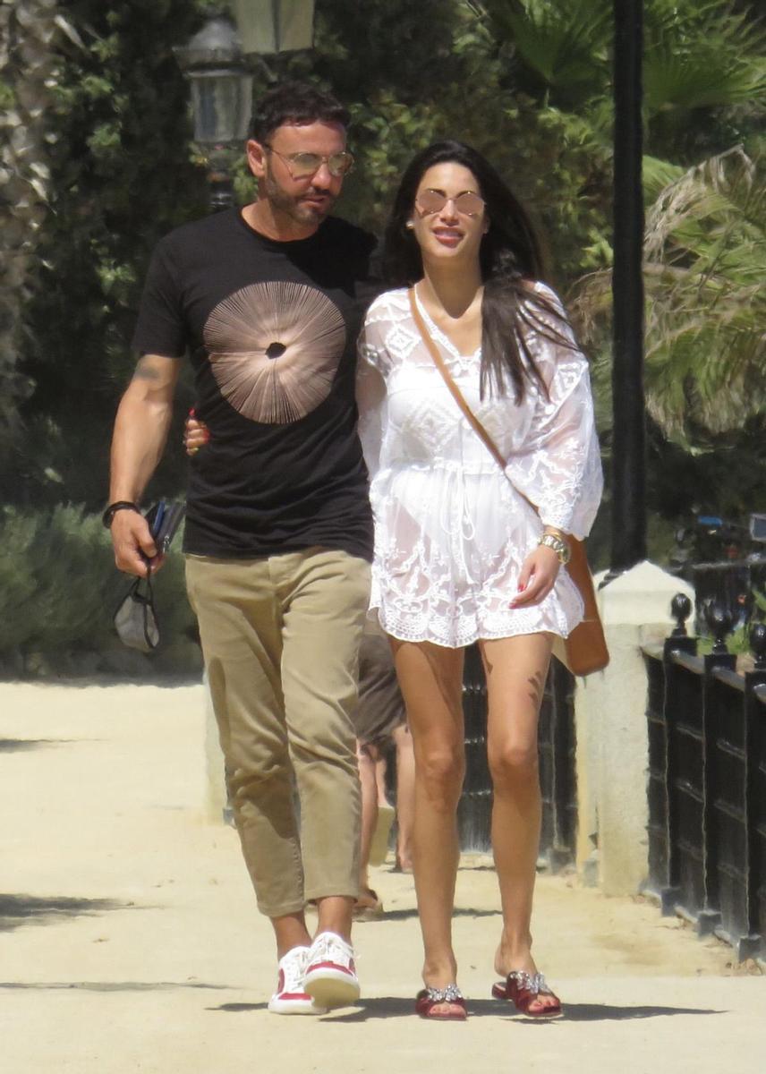 Carla Barber y el empresario Joseph