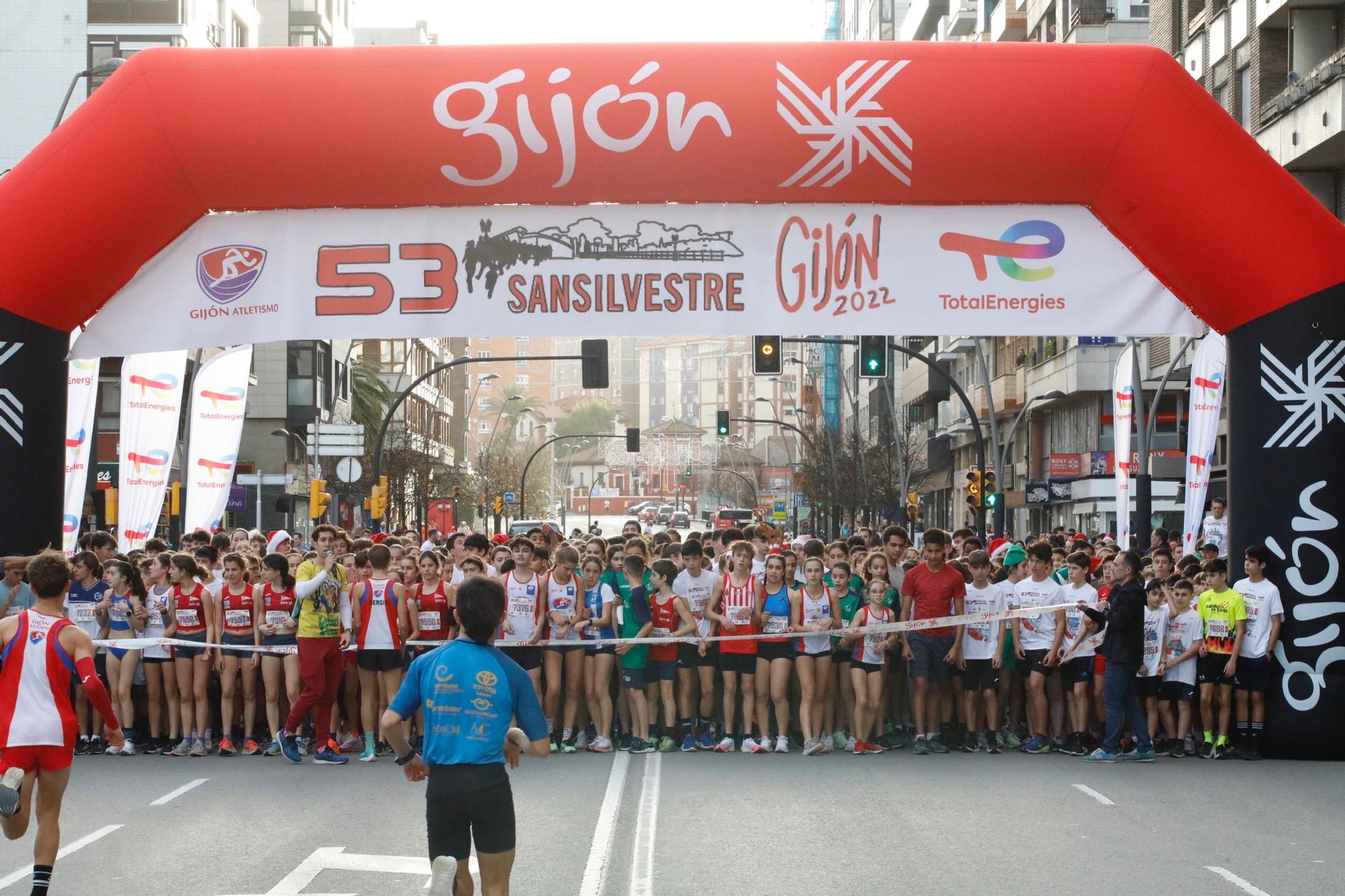 En imágenes: todas las fotografías de las sansilvestres asturianas