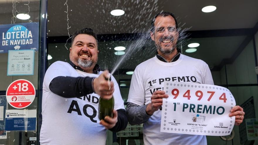 La administración número 9 de Alcoi reparte 2 millones de euros en el Sorteo del Niño