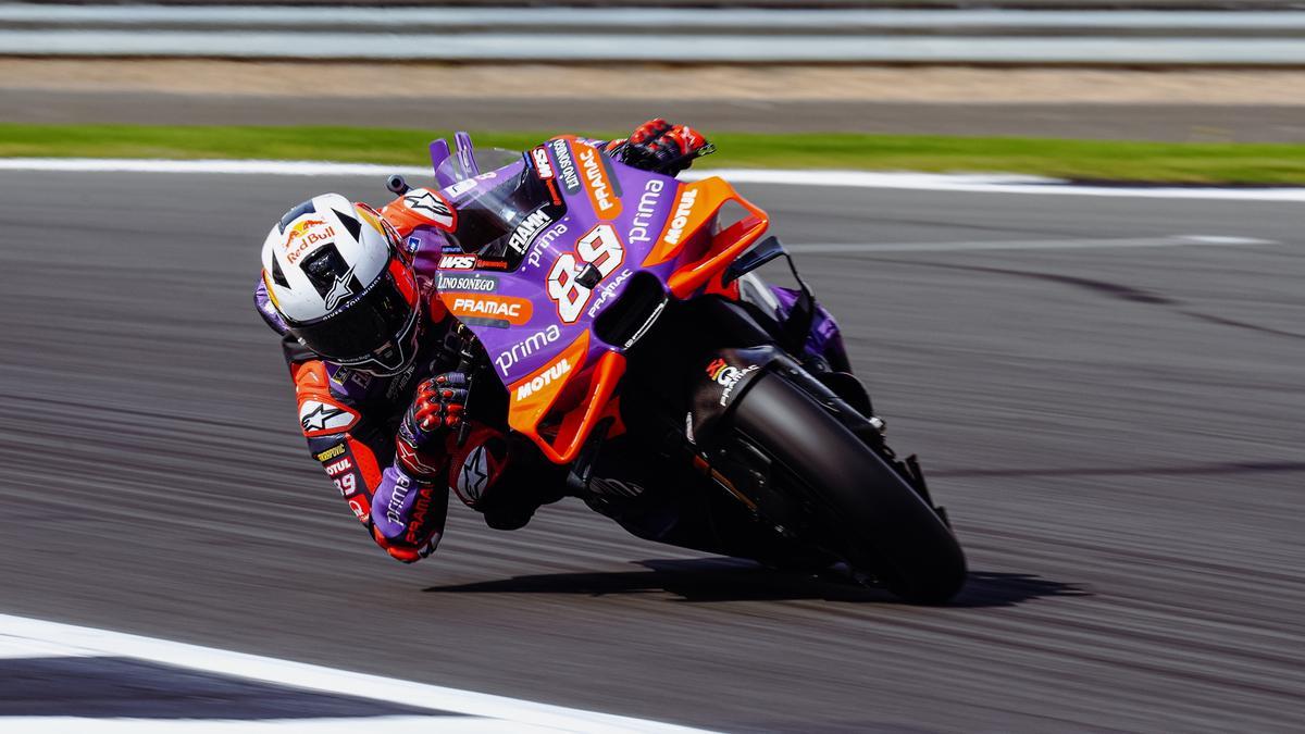 Jorge Martín, en Silverstone