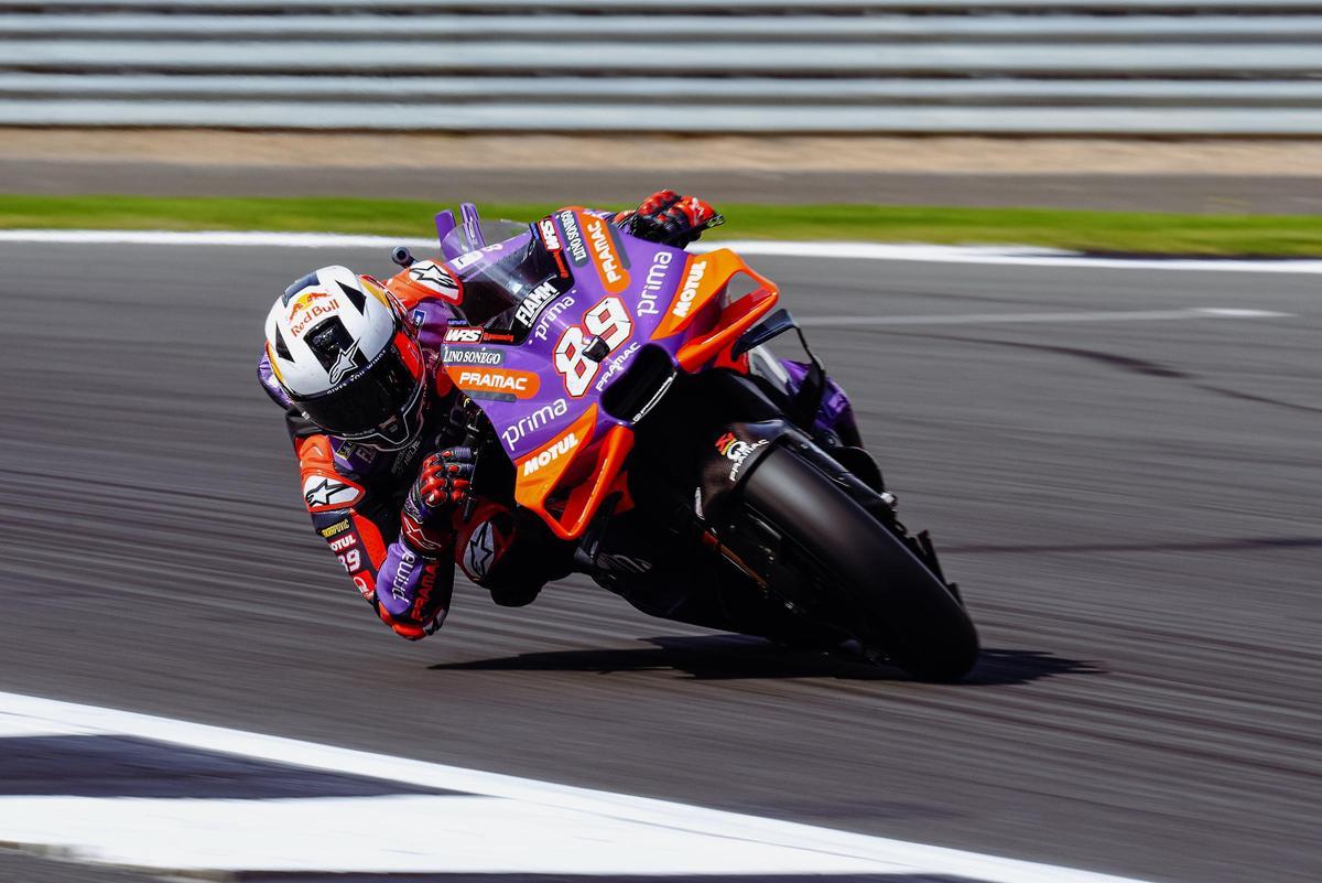 Jorge Martín, en Silverstone