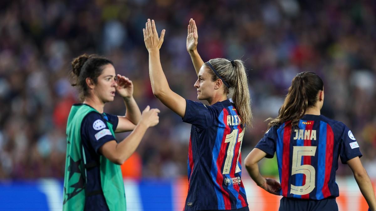 Alexia vuelve a los entrenamientos con el Barça