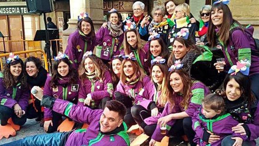 Les enramades del Carnaval de Solsona s&#039;inicien amb un assaig de les Sopes