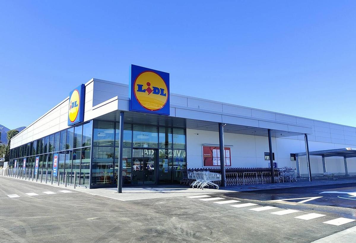 Un tienda de Lidl en Andalucía, donde crece el impacto de la cadena en el PIB y en el empleo