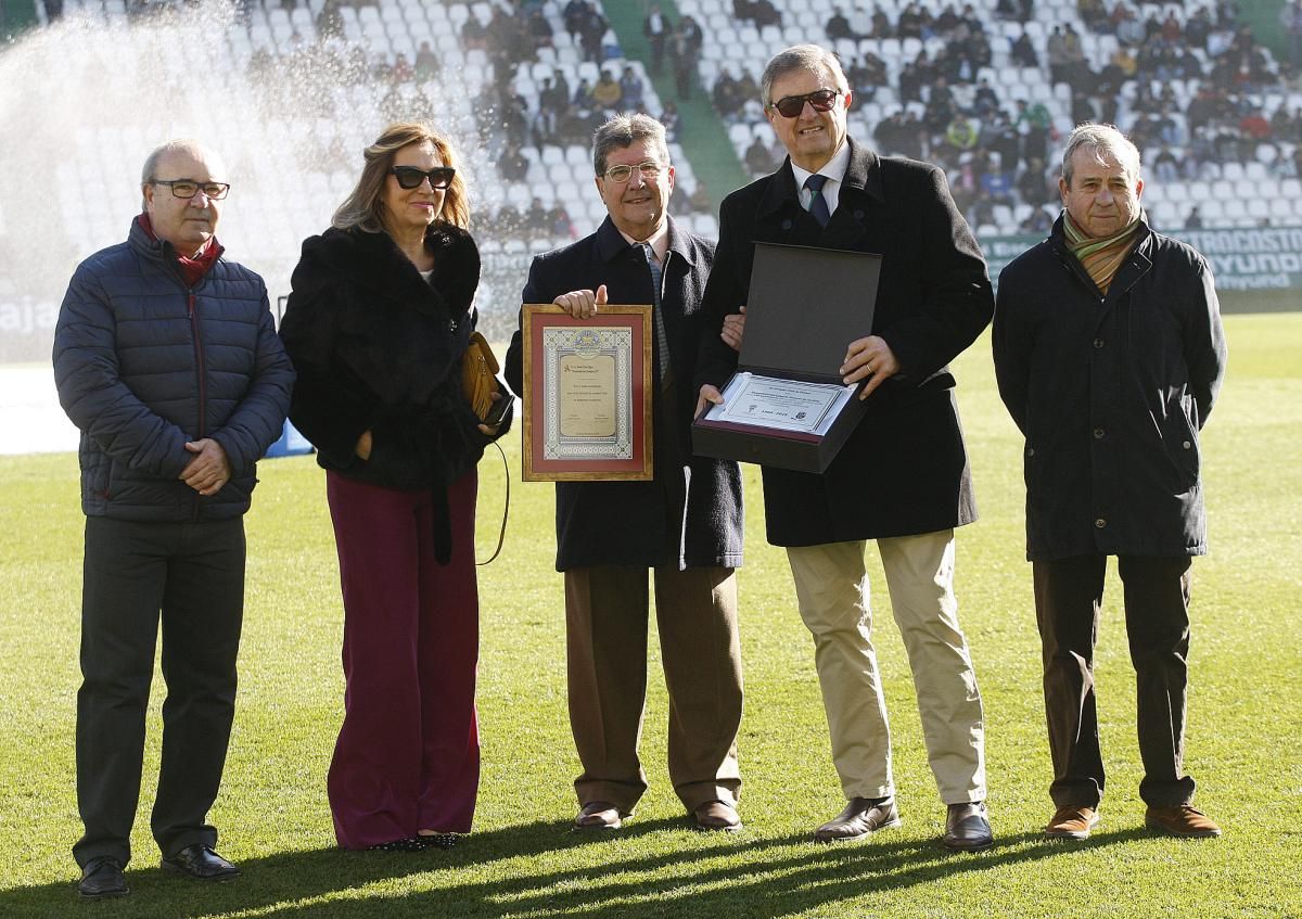 La afición blanquiverde en el Córdoba-Rayo Majadahonda