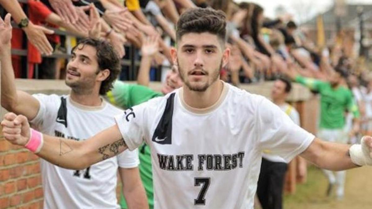 Jon Bakero, autor de cuatro goles y cuatro asistencias con Wake Forest