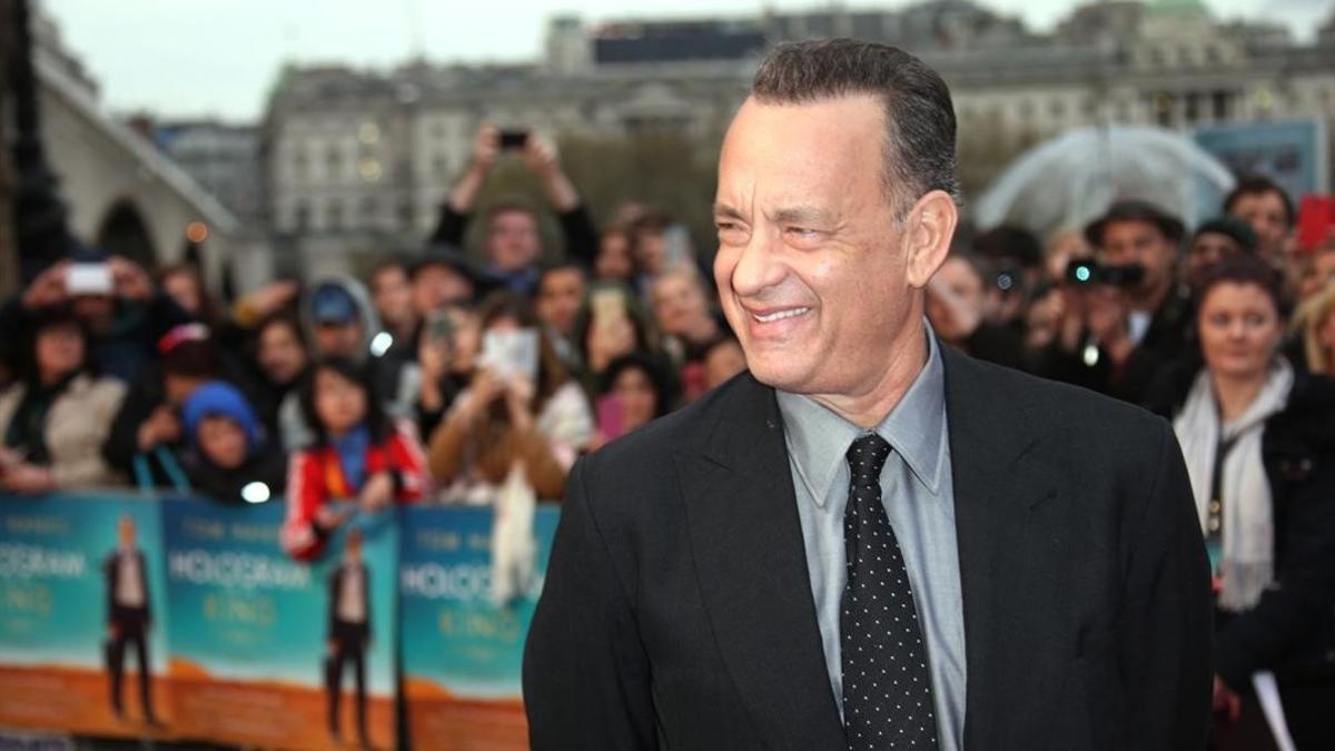 Tom Hanks dice que apostó 100 libras por el Leicester