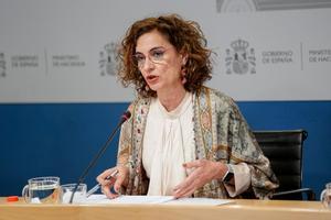 La ministra de Hacienda, María Jesús Montero.