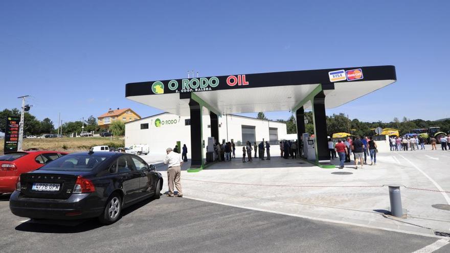 La estación de o Rodo, en las afueras del casco urbano de Rodeiro.