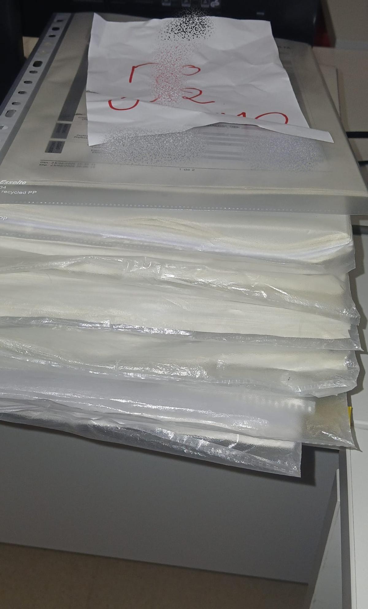 Expedientes de personas pendientes de citar en Rehabilitación del centro de salud de Campoamor