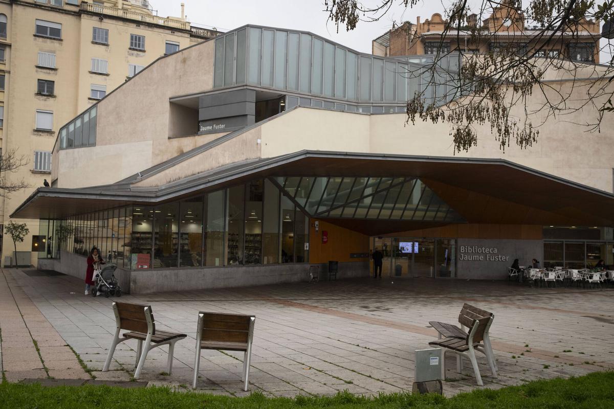 Barcelona, 21 de marzo de 2025. La Biblioteca Jaume Fuster de Barcelona