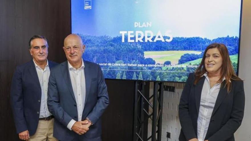 Cobre San Rafael compromete al menos 45 millones de euros para su plan social ligado a la mina de Touro-O Pino
