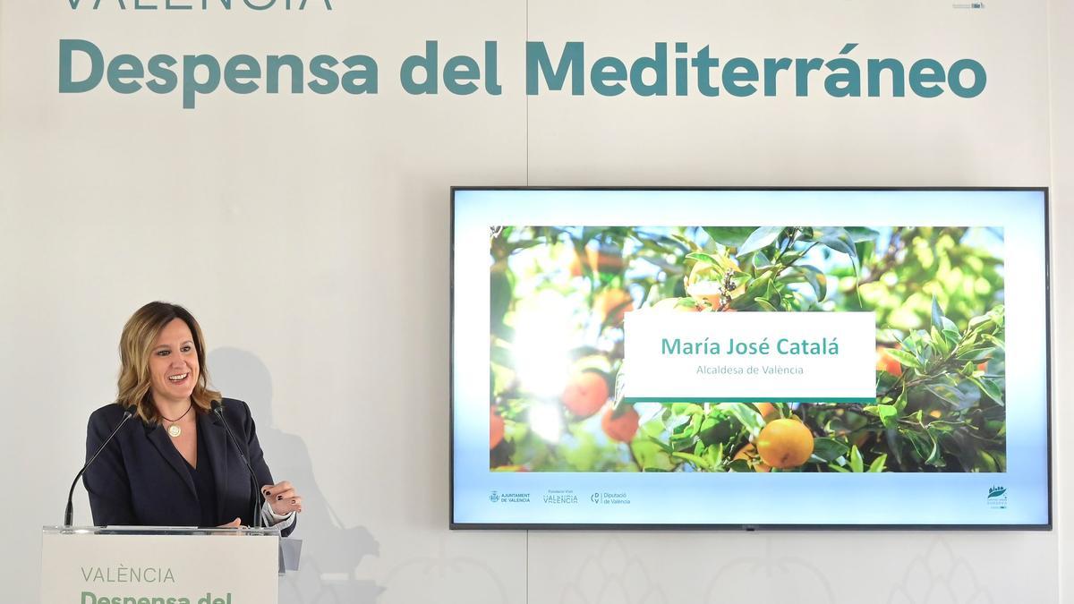 María José Catalá presenta la campaña gastronómica de València.
