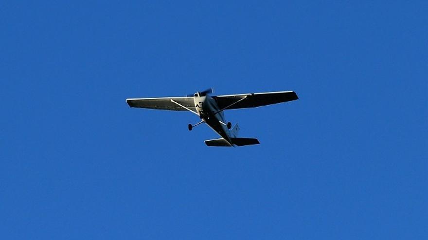 Una avioneta en una imagen de archivo.