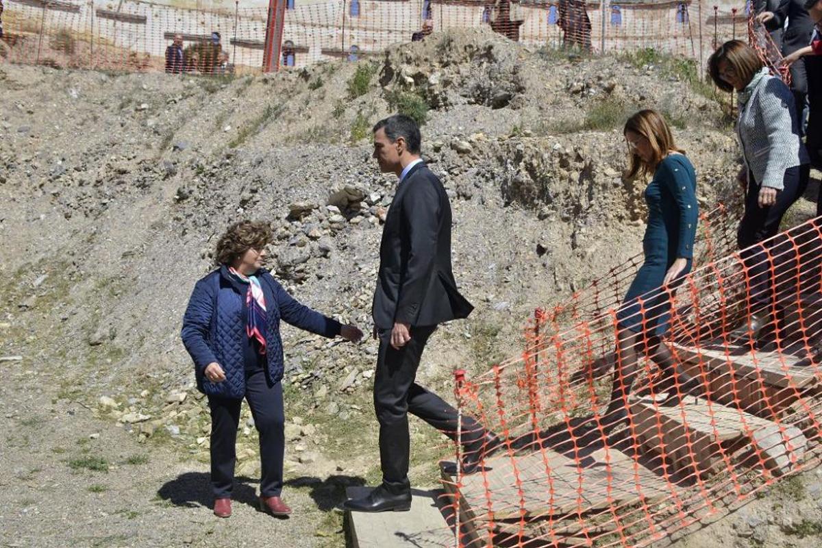 Visita de Pedro Sánchez en Cartagena
