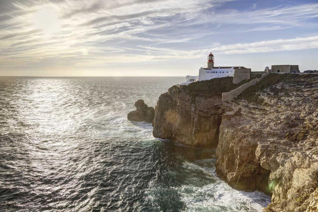 Faro del cabo de San Vicente, cerca de  Sagres.