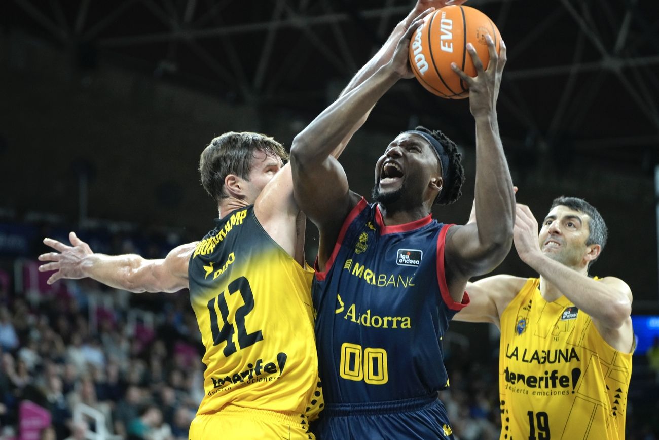 El partido Morabanc Andorra-CB Canarias, en imágenes