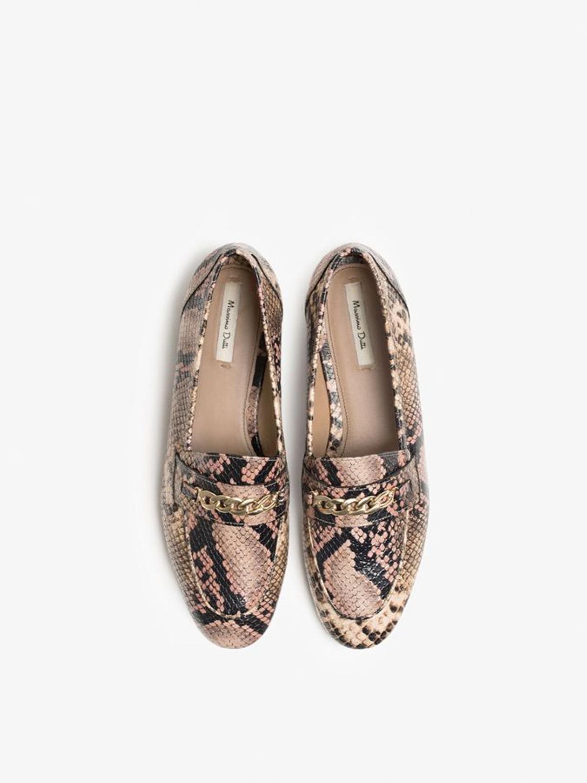 Rebajas Massimo Dutti 2017: slipper 'animal print'