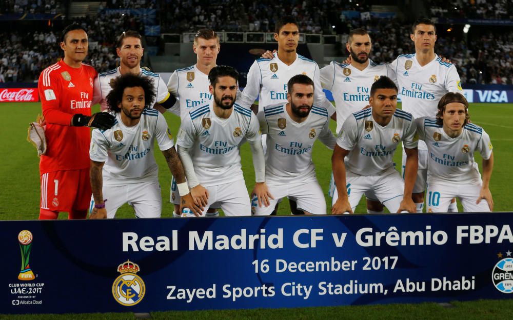 Real Madrid - Gremio, en imágenes