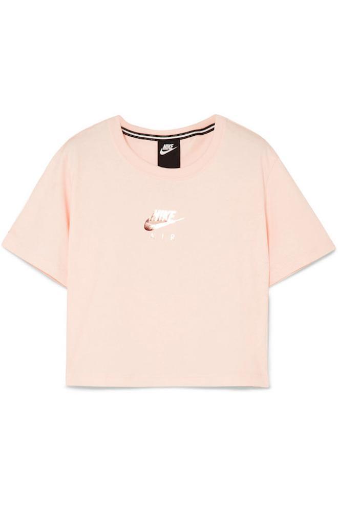 Camiseta rosa pastel, de Nike