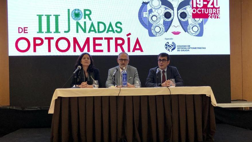 Un momento de las III Jornadas de Optometría. // FdV