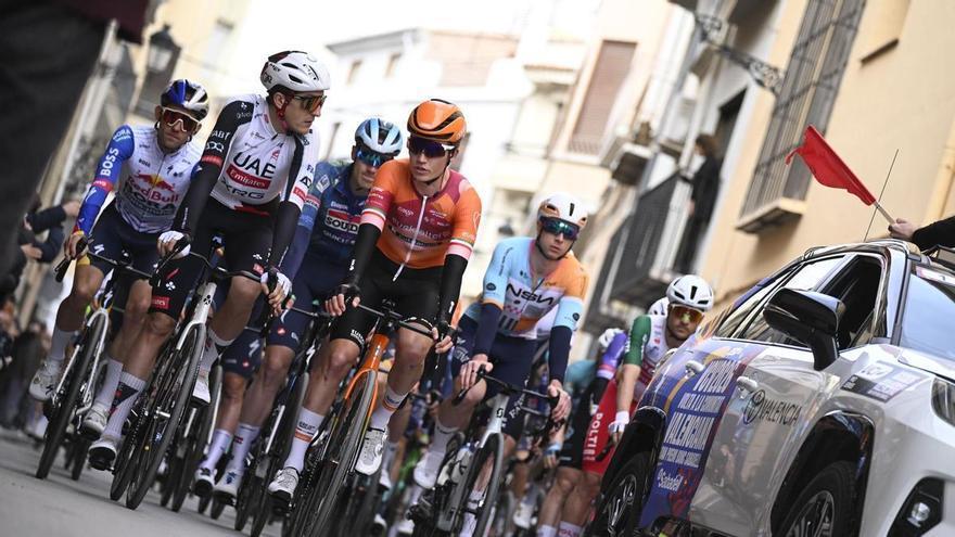 Biniam Girmay, primer líder la Volta a la Comunitat Valenciana