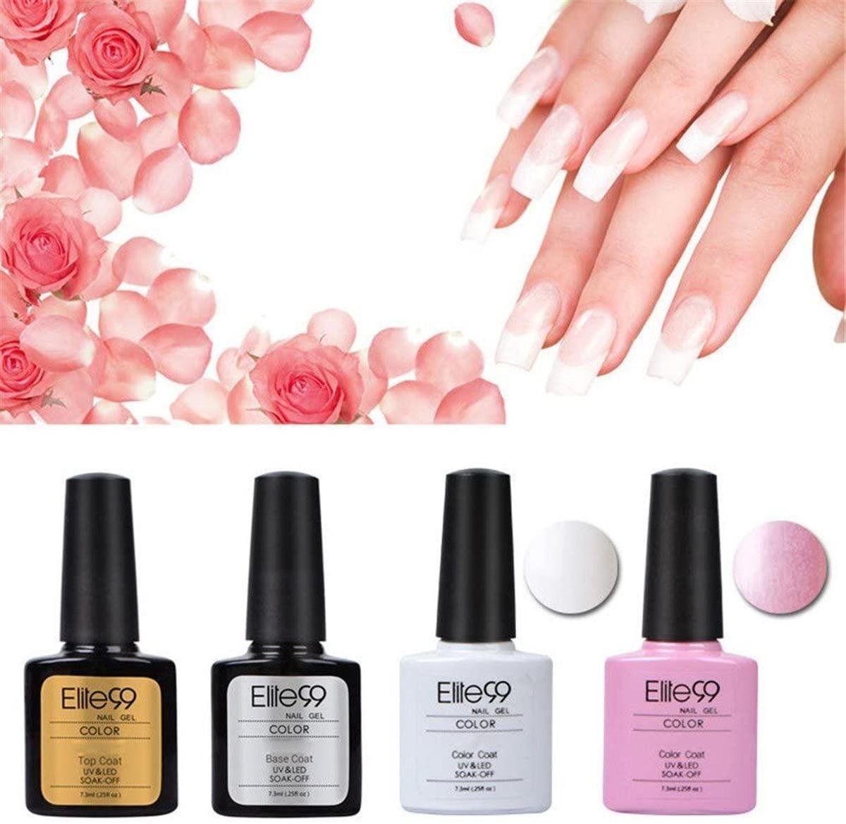 Kit de manicura francesa, de Elite99 (13,99 euros)