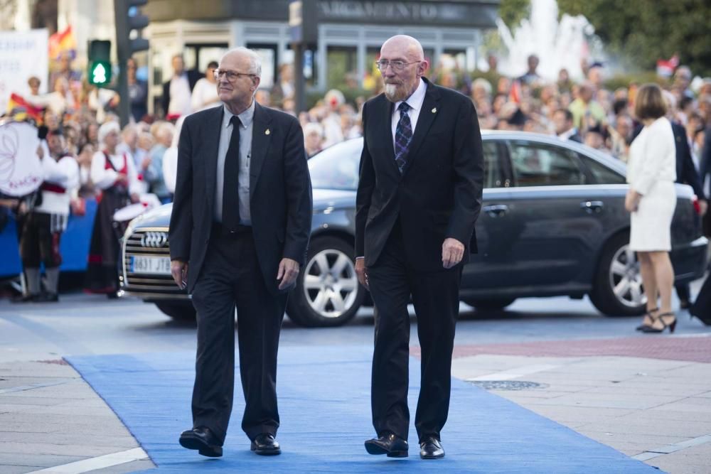 Desfile de los Reyes, personalidades y premiados en la alfombra azul