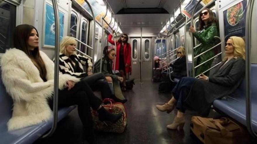 Un forograma de «Ocean&#039;s Eight».