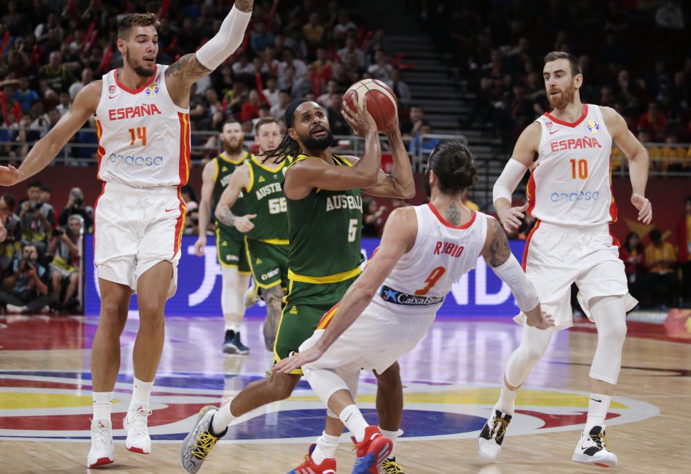 Mundial de baloncesto: España-Australia