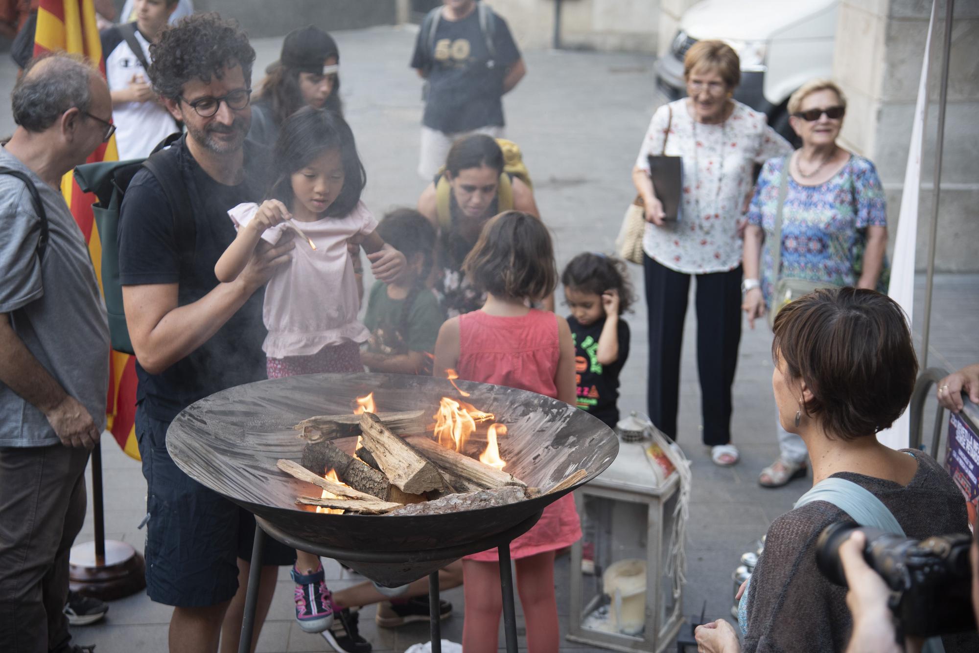 Sant Joan a Manresa: Rebuda de la flama del Canigó i revetlla infantil