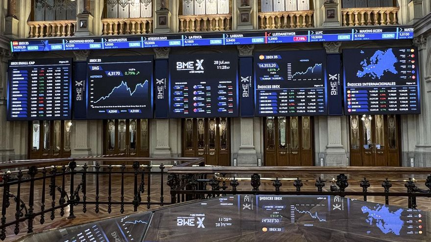 BBVA sube más de un 7% en bolsa tras anunciar beneficios récord y empuja al Ibex a nuevos máximos