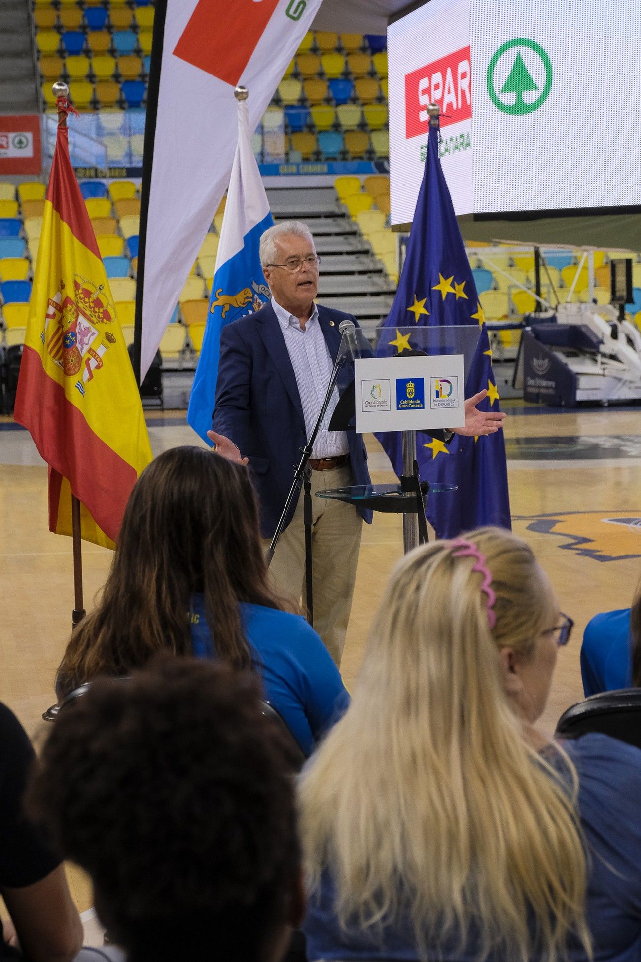 Acto de clausura de la temporada del SPAR Gran Canaria