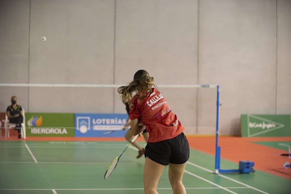 Campeonato de España de Bádminton en el Palacio de los Deportes de Murcia