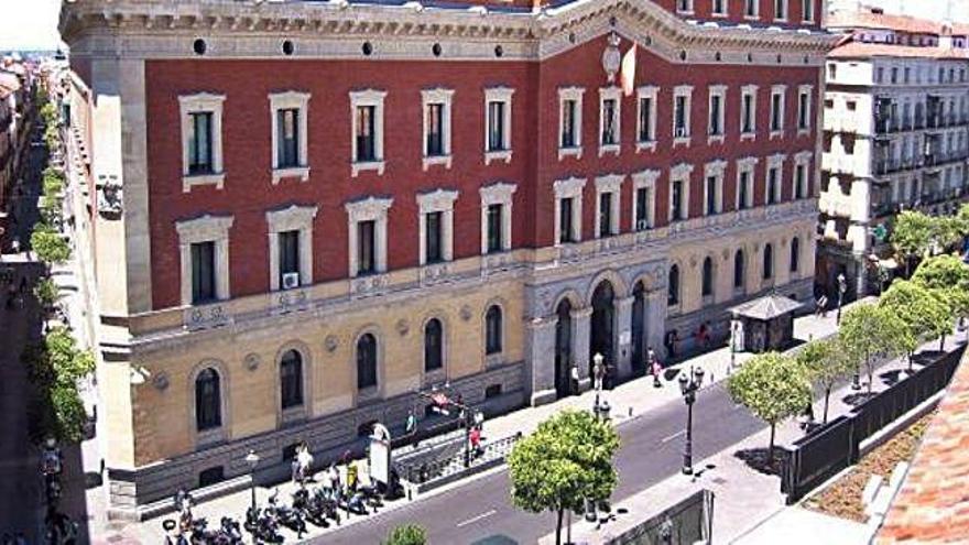 Imatge de la seu del Tribunal de Comptes a Madrid.