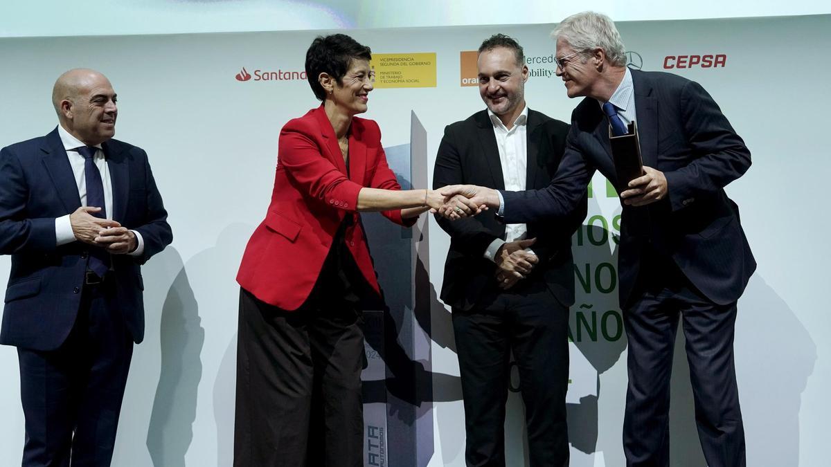 'activos' recoge el premio Autónomo del Año otorgado por la Asociación de Trabajadores Autónomos