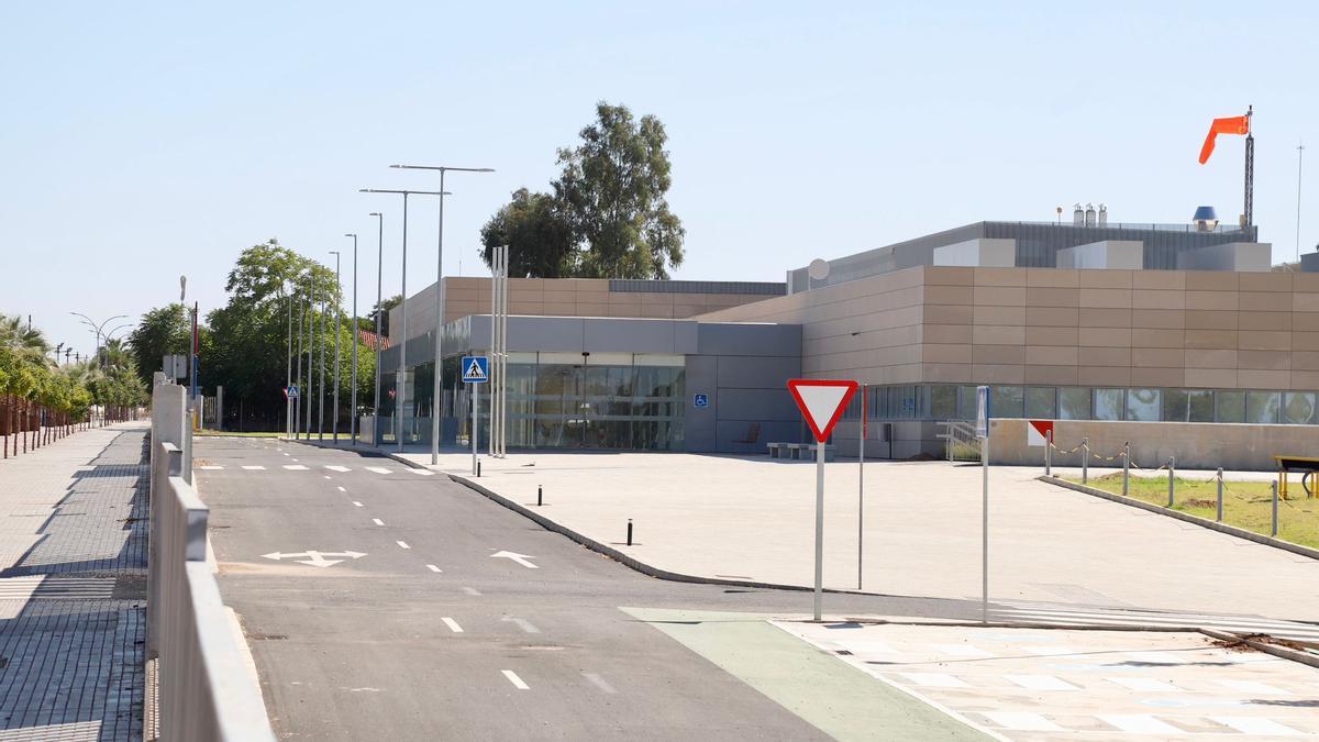Exterior del hospital de alta resolución de Palma del Río.