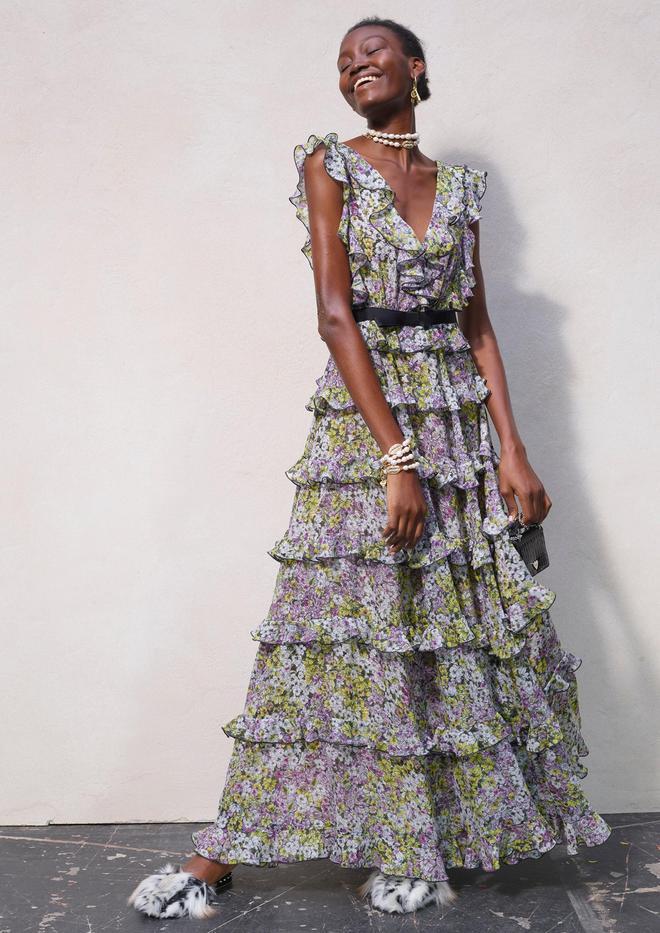 Vestido de flores de Giambattista Valli para H&amp;M.