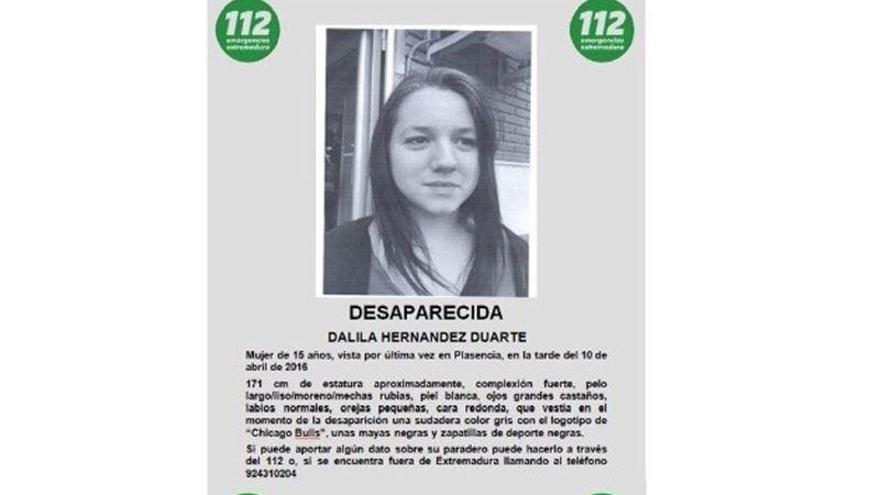 Encontrada la menor que había desaparecido en Plasencia