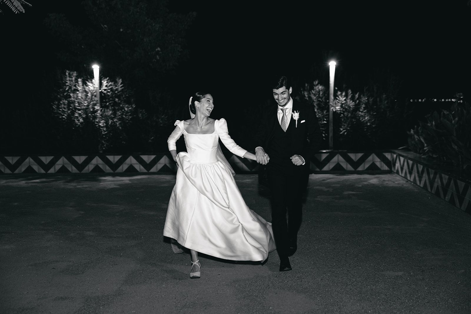 Boda de Carla Colprim, corte de honor 2022, y Franck Llorach